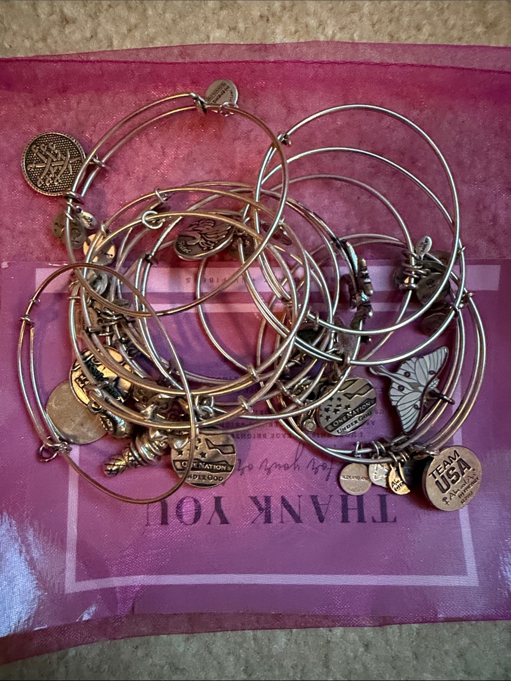 13 Alex and Ani Bangle Bracelets - Women Jewelry